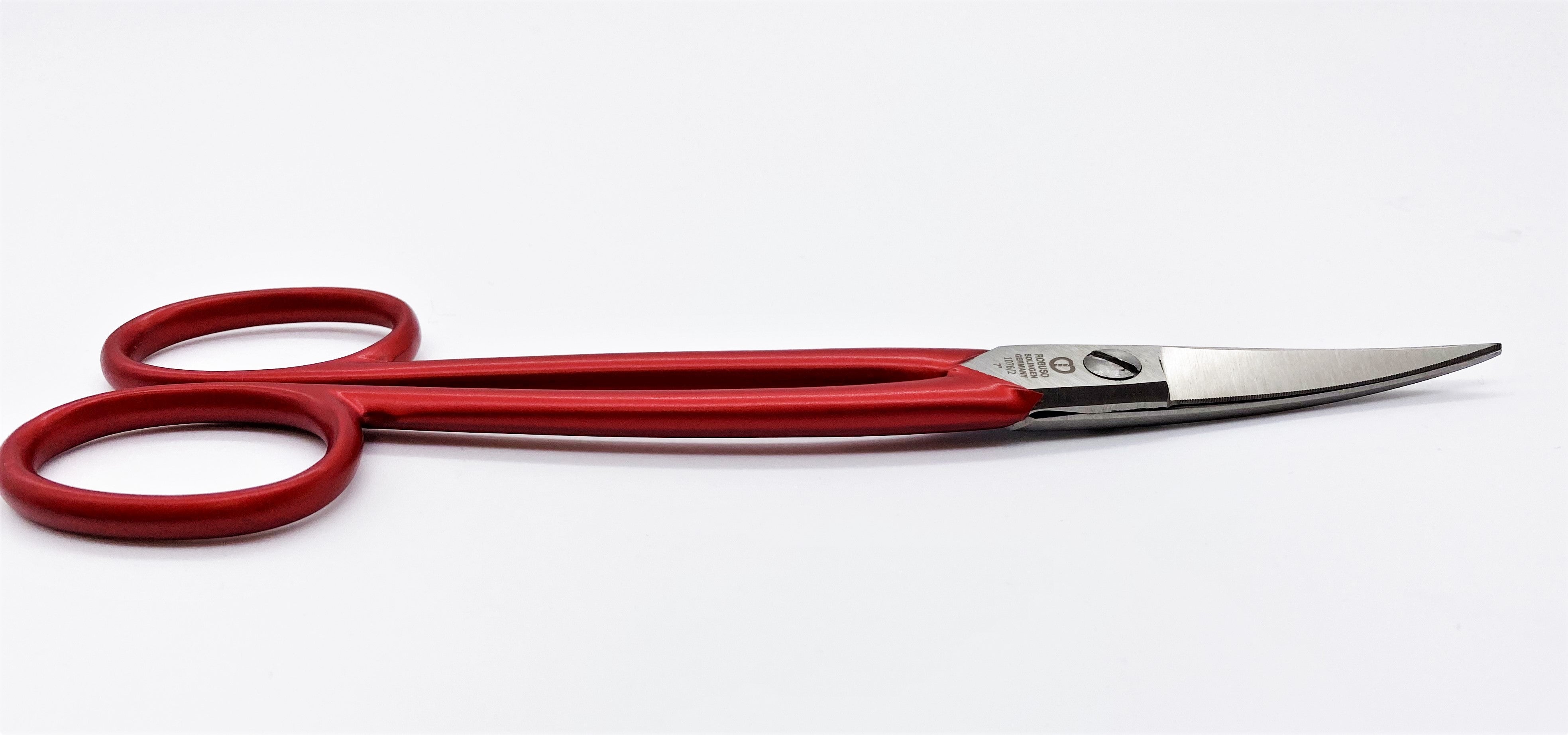 ROBUSO Forbici per pelle, curvate e dentellate 1076/2/C/7" ROBUSO Forbici per pelle, curvate e dentellate 1076/2/C/7"