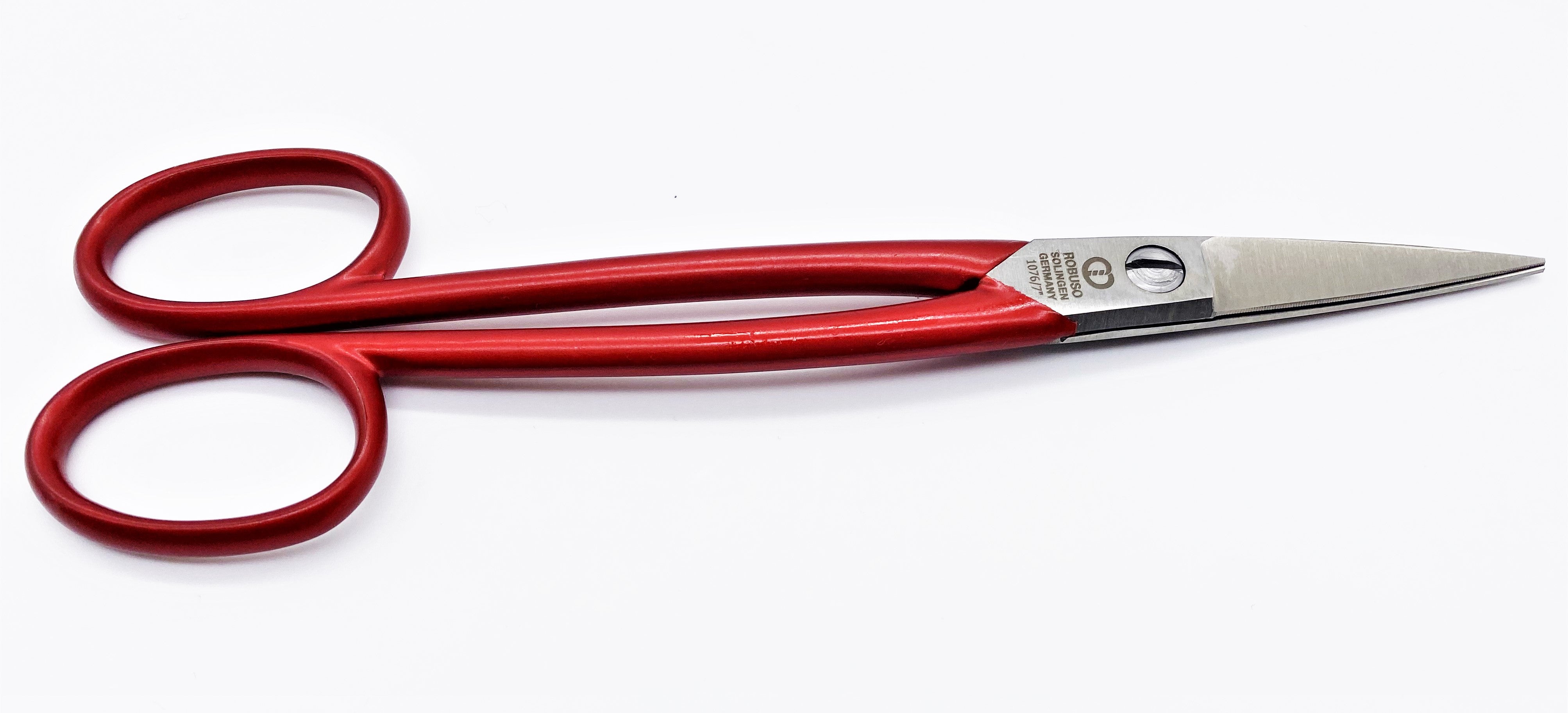 ROBUSO Forbici per Pelle, doppia seghettatura 1076/C/7"