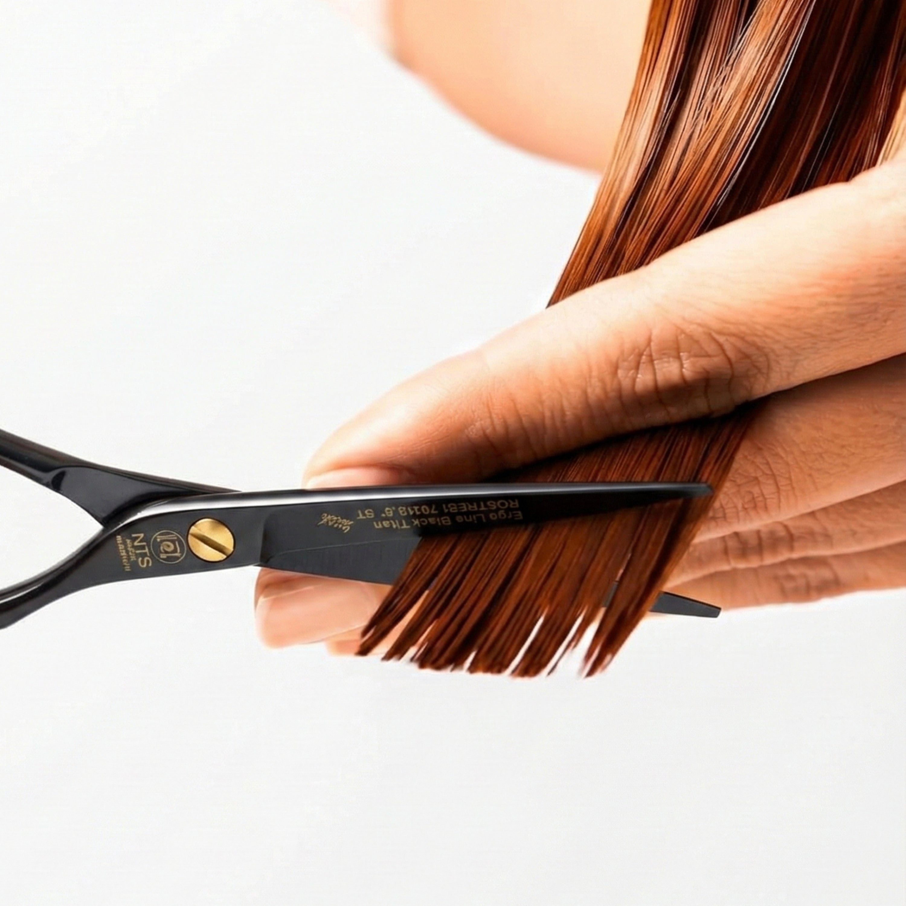 NTS Haarschere Ergo Black Titan Line 5,5"
