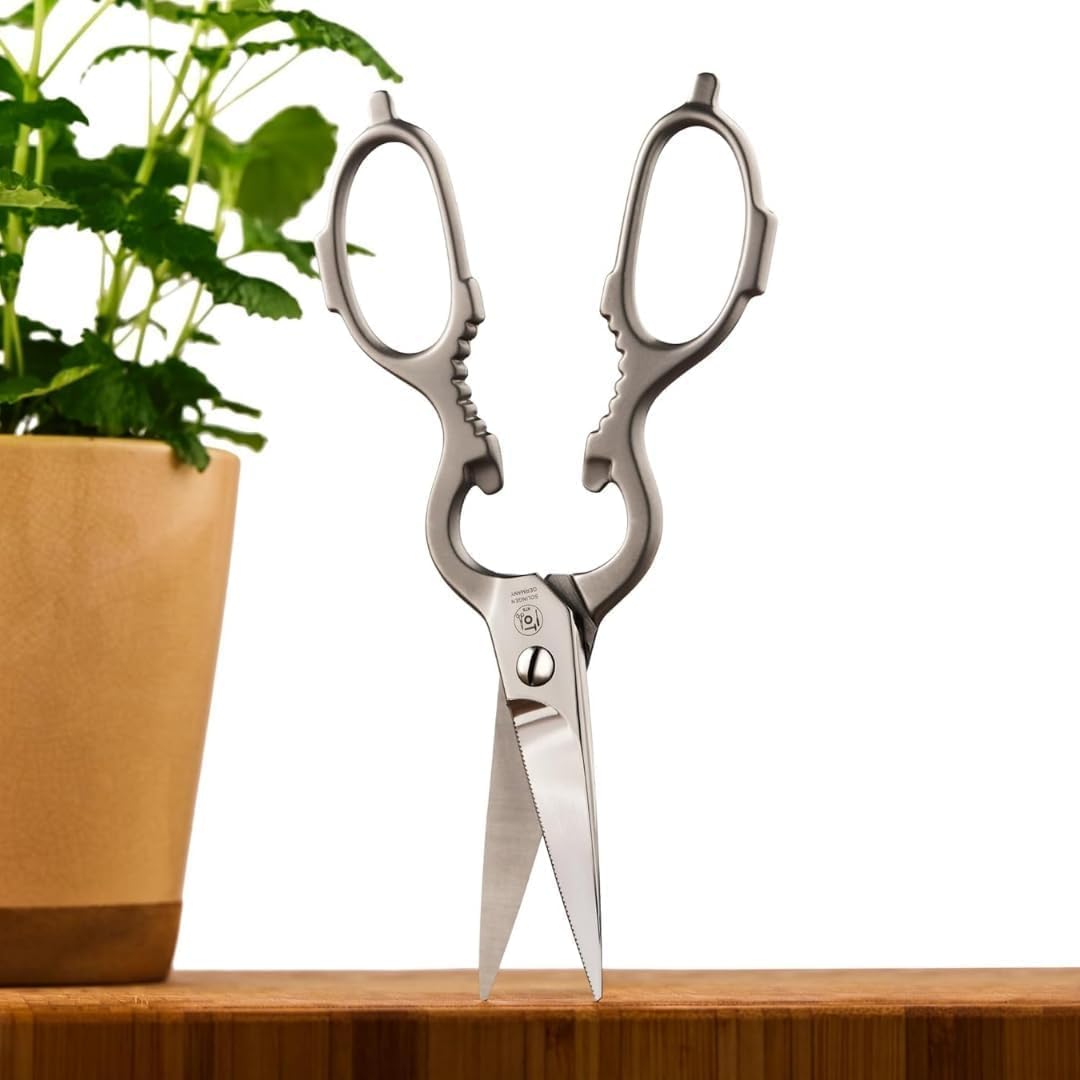 NTS Professional All-Purpose Kitchen Shears, stainless steel 8" NTS Professional All-Purpose Kitchen Shears, stainless steel 8"