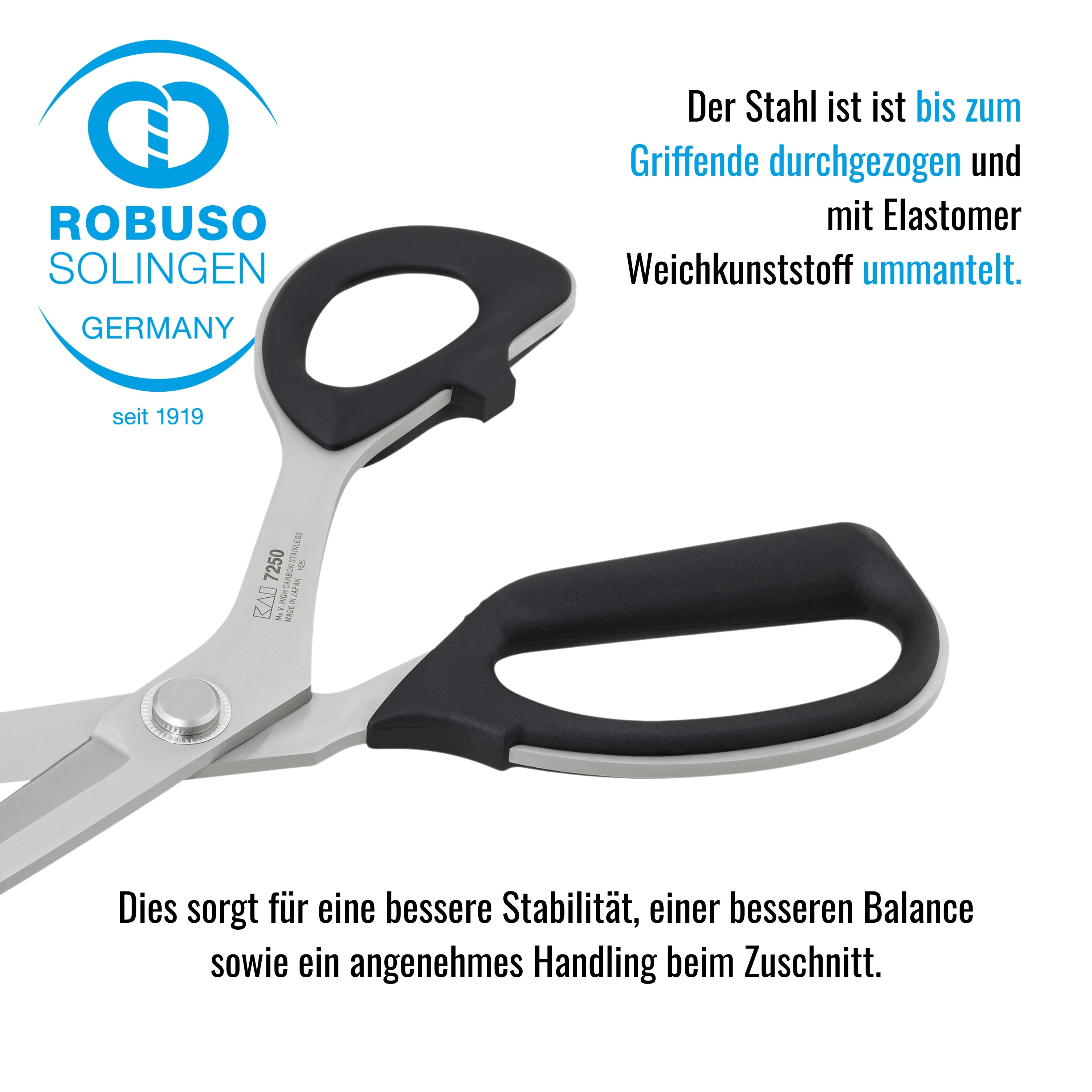 Forbici da sarto in acciaio inossidabile KAI 9,5" Forbici da sarto in acciaio inossidabile KAI 9,5"