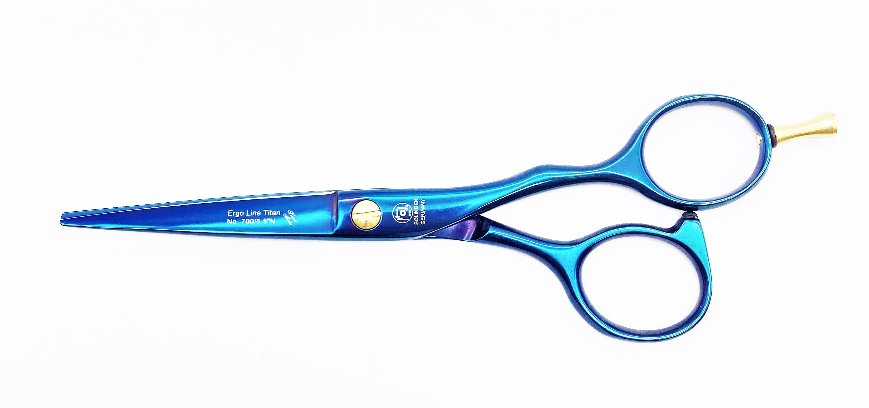 NTS Haarschere Ergo Blau Titan Line 5,5" NTS Haarschere Ergo Blau Titan Line 5,5"