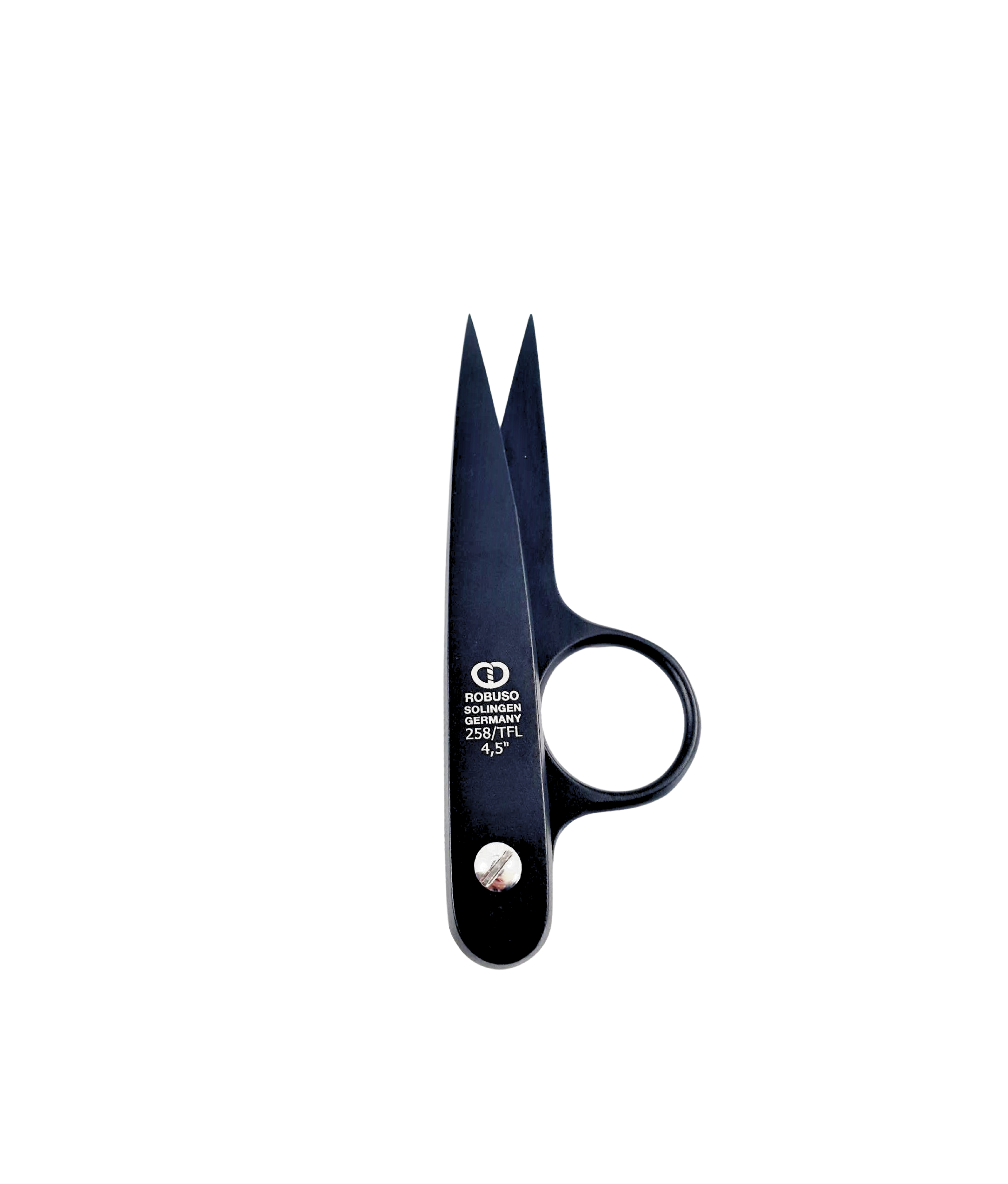 ROBUSO Forbici da tessitore a anello singolo 258/TFL/4,5" rivestite in teflon.