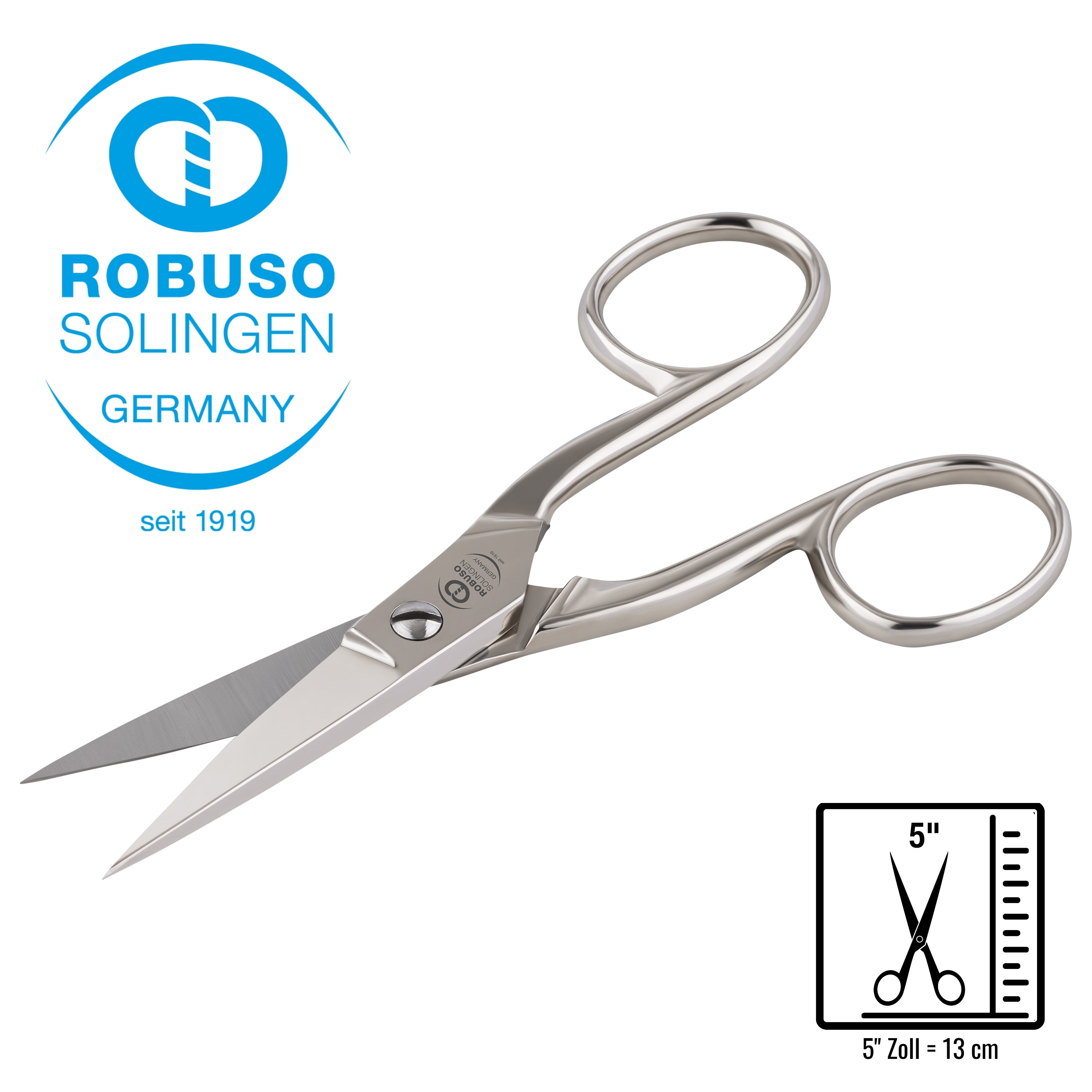 Tkalcovské nůžky ROBUSO 321/E/5"