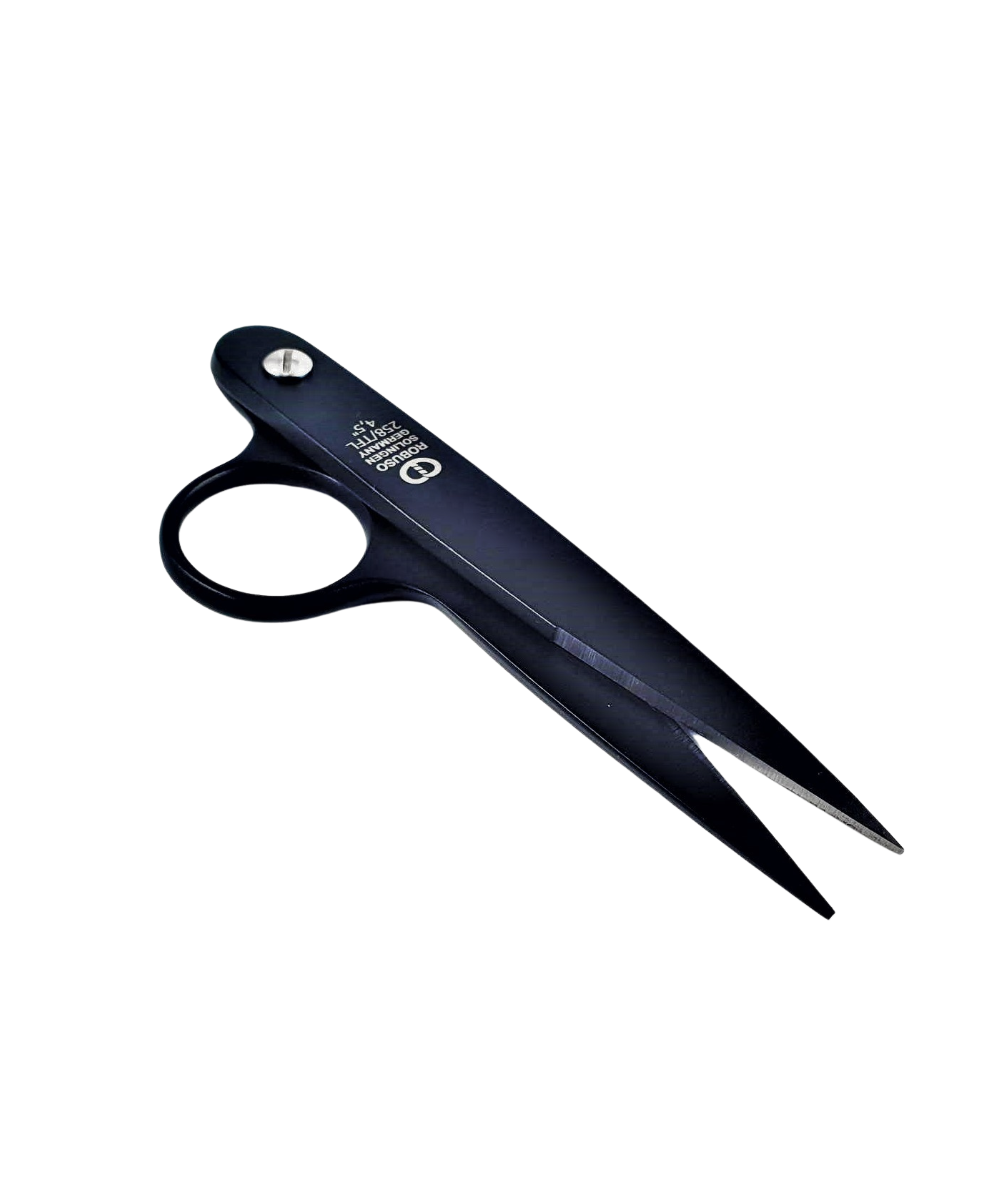 ROBUSO Forbici da tessitore a anello singolo 258/TFL/4,5" rivestite in teflon. ROBUSO Forbici da tessitore a anello singolo 258/TFL/4,5" rivestite in teflon.