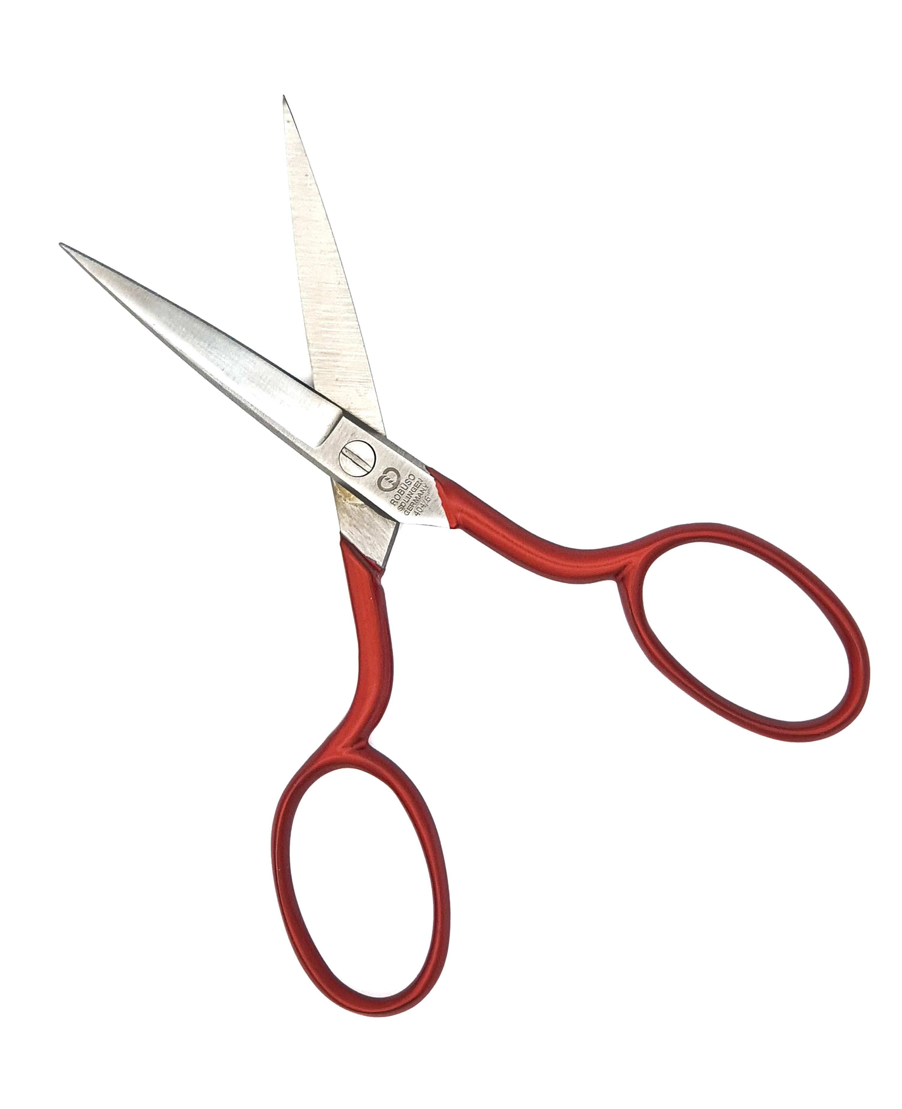 ROBUSO aramidové nůžky, 2x zoubkované + zaoblené špičky 322/E-RD/5"