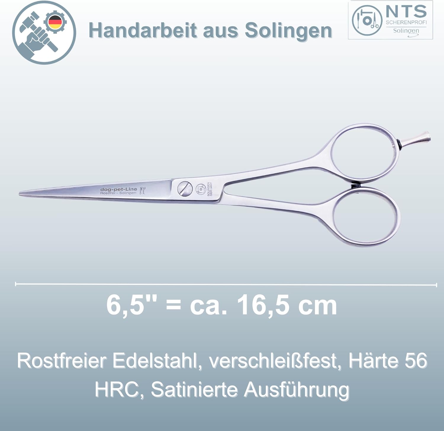 NTS Hundeschere 6,5"