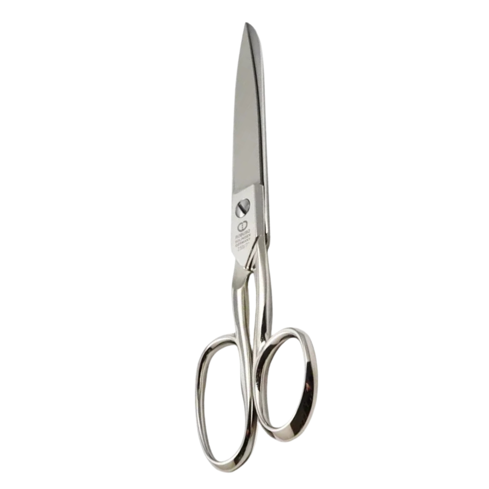 ROBUSO forbici da cucito 250/E/7" con occhiello lungo, nichelate ROBUSO forbici da cucito 250/E/7" con occhiello lungo, nichelate