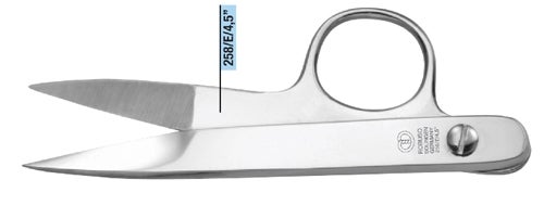 ROBUSO Cesoie da Sarto a Singolo Anello, Dritte 258/E/4.5" ROBUSO Cesoie da Sarto a Singolo Anello, Dritte 258/E/4.5"